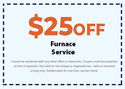  off furnace service coupon from Plumbing Today HVAC, highlighting discount details and redemption terms.